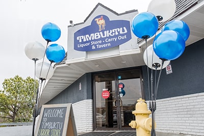 Timbuktu Liquor Store and Deli Entrance